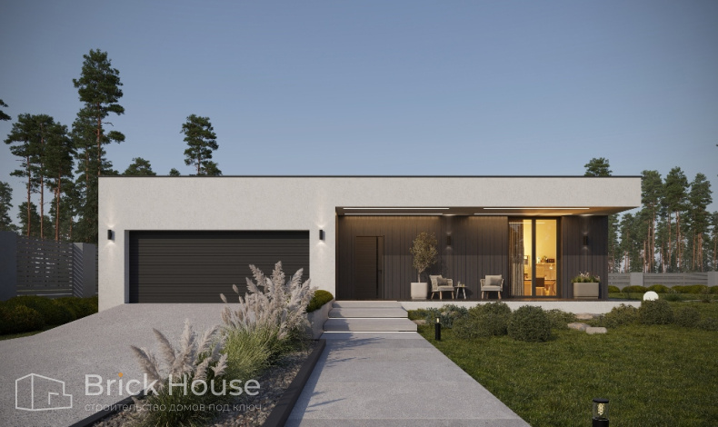 Дома с плоской крышей HT-273