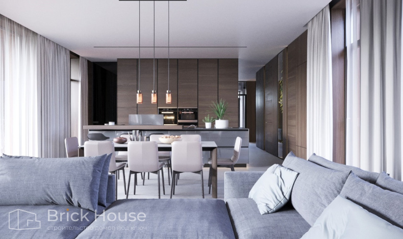 Дома с плоской крышей HT-420