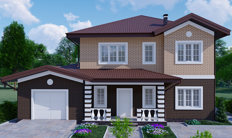 Комбинированные дома K-235-2