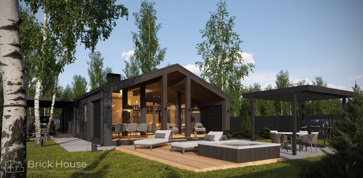 Каркасный дом в п. Грин Форест Клаб