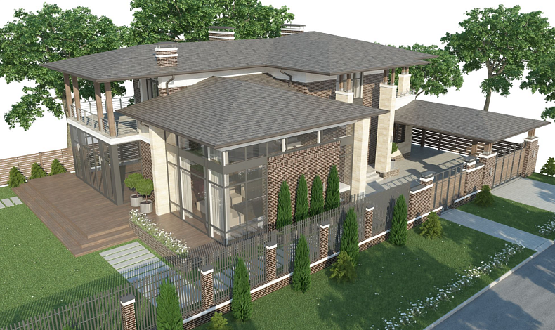 Каменные дома RH-326