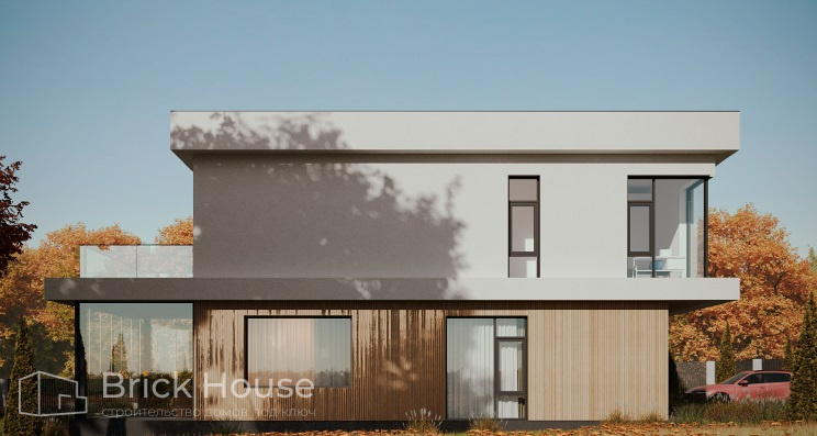 Дома с плоской крышей HT-258