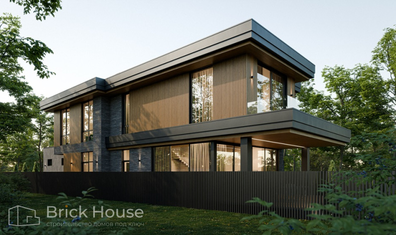 Дома с плоской крышей HT-360