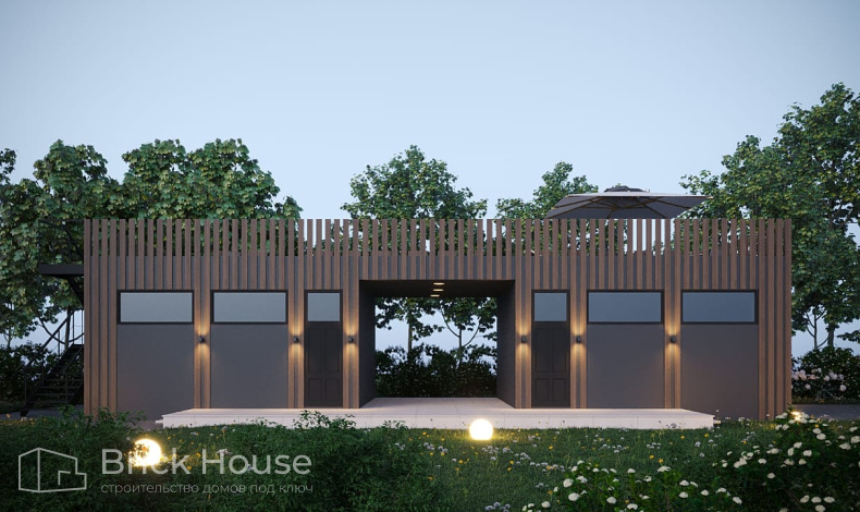 Дома хай-тек HT-56 (гараж)