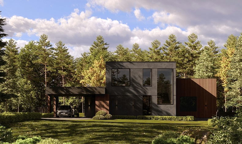 Дома хай-тек HT-236