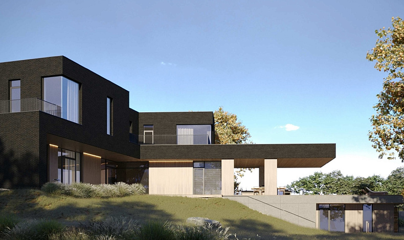 Дома с плоской крышей HT-477