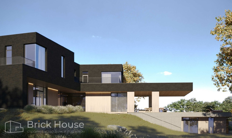 Дома с плоской крышей HT-477