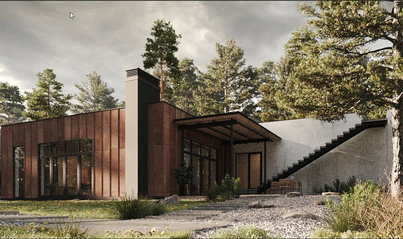 Дома хай-тек HT-186