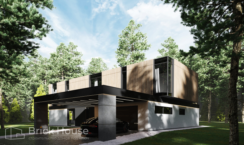 Дома хай-тек HT-418-1