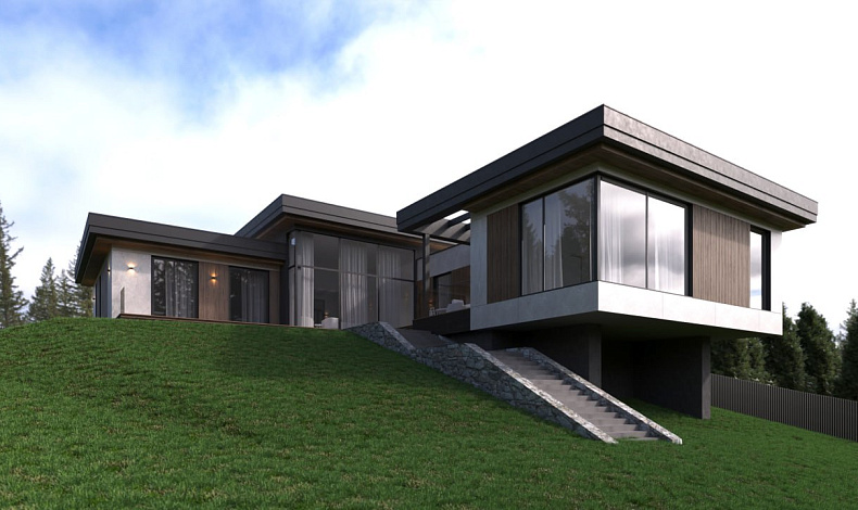 Каменные дома HT-355