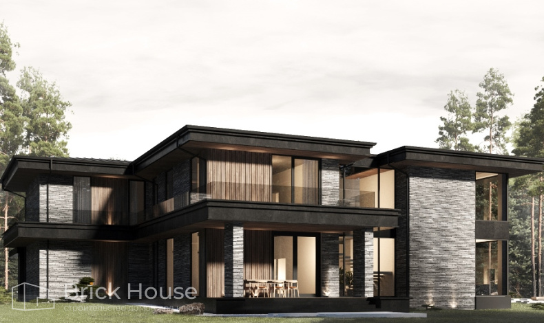 Дома в стиле Райта RH-478