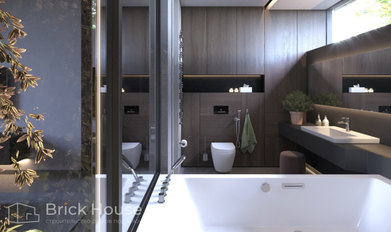 Дома с плоской крышей HT-420