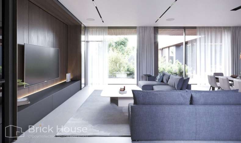 Дома с плоской крышей HT-420