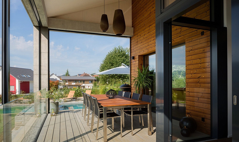 Дома с плоской крышей HT-150