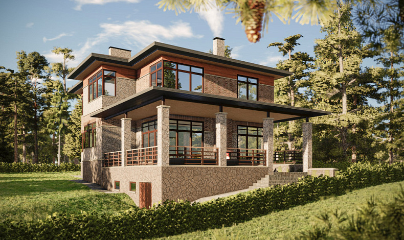 Каменные дома RH-329