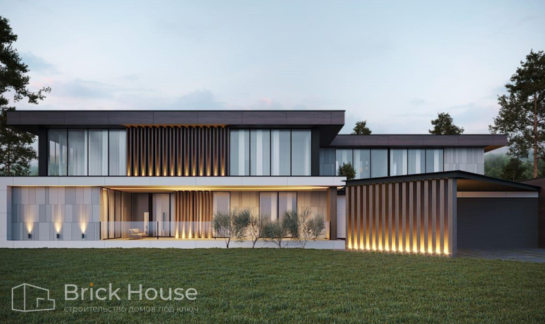 Дома с плоской крышей HT-926