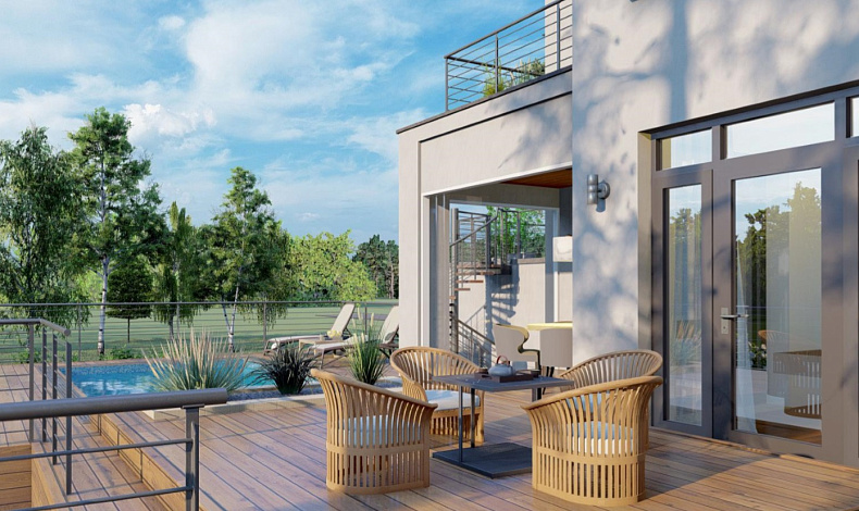 Дома хай-тек HT-447