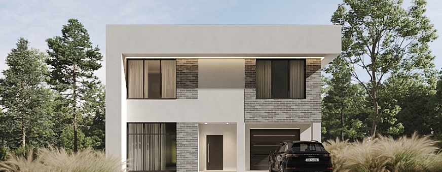 Завершено проектирование дома в стиле хай-тек – HT-204