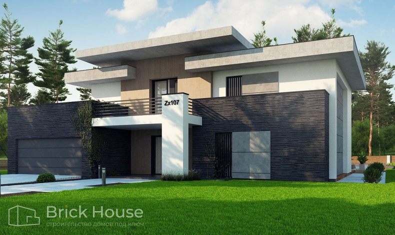 Дома с плоской крышей HT-260