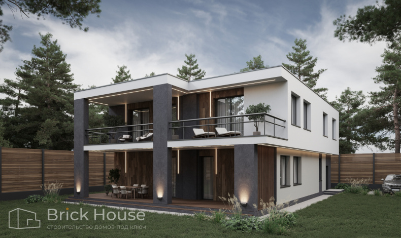 Дома хай-тек HT-283-1