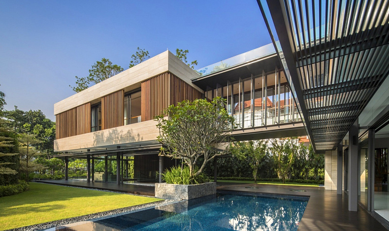 Дома с плоской крышей HT-1010