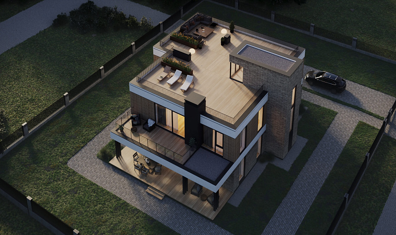 Каменные дома HT-373