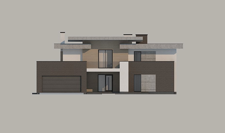 Дома с плоской крышей HT-260