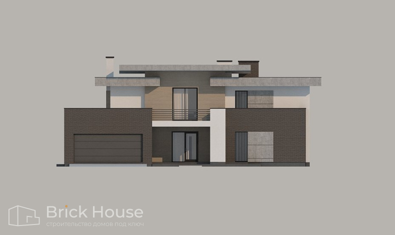 Дома с плоской крышей HT-260