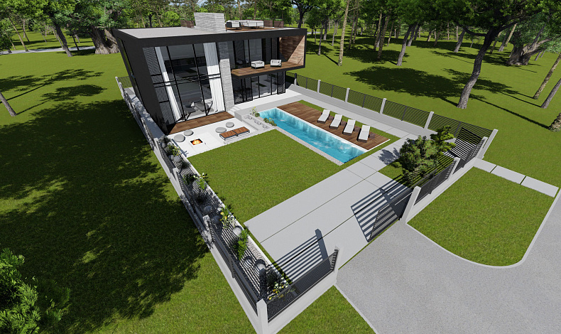 Дома хай-тек HT-261