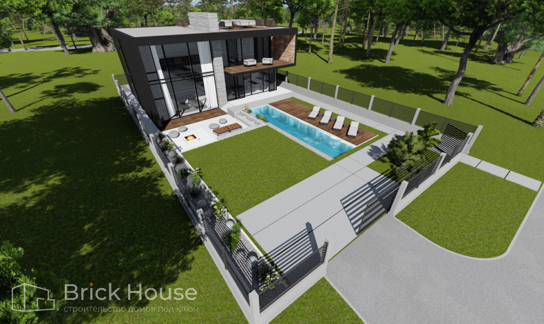 Дома хай-тек HT-261