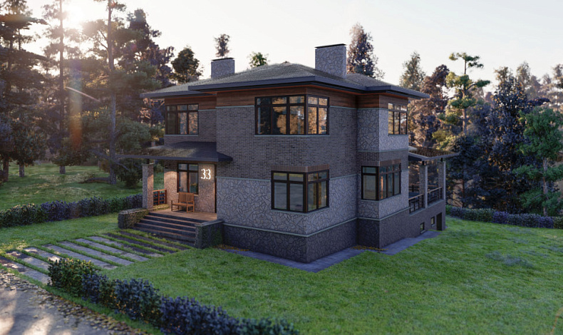 Каменные дома RH-329