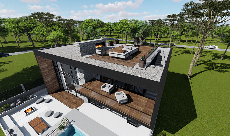 Дома хай-тек HT-261