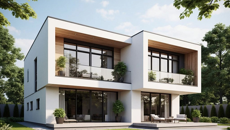 Что такое дуплекс: особенности дома на две семьи