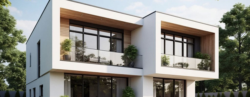 Что такое дуплекс: особенности дома на две семьи