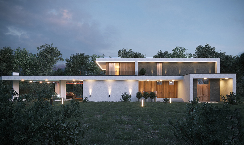 Каменные дома HT-322