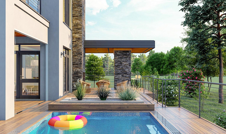 Дома хай-тек HT-447