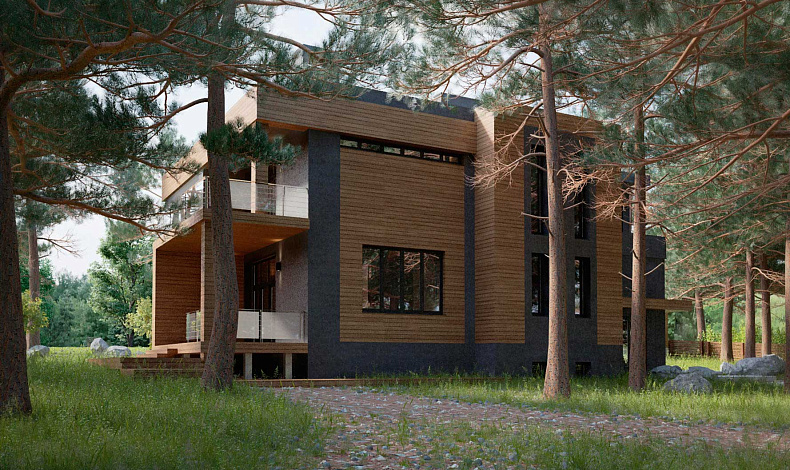 Коттеджи HT-421