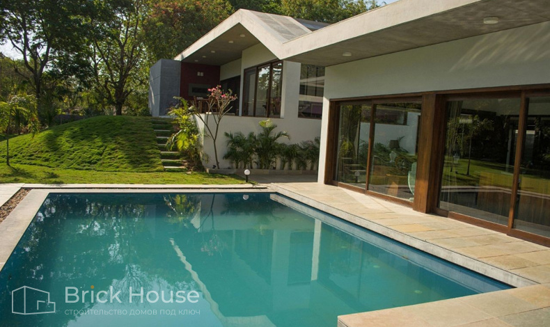 Дома с плоской крышей HT-412