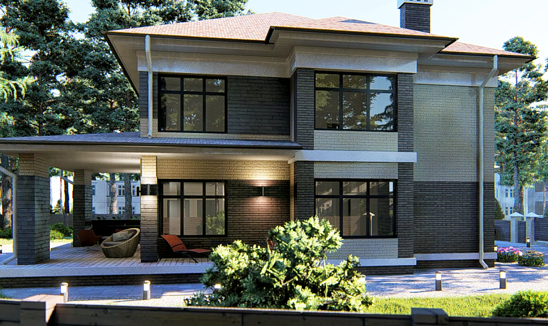 Дома в стиле Райта RH-251