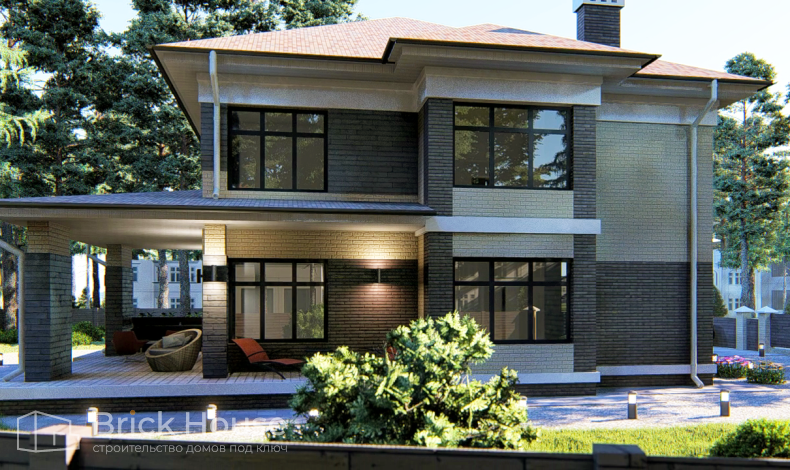 Дома в стиле Райта RH-251