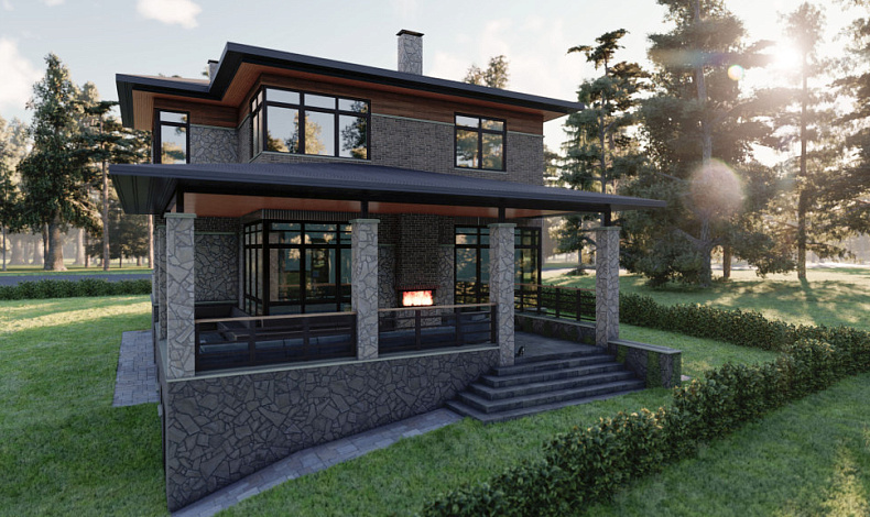 Каменные дома RH-329