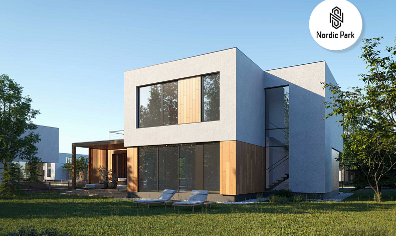 Дома хай-тек Nordic Park SKOG-260