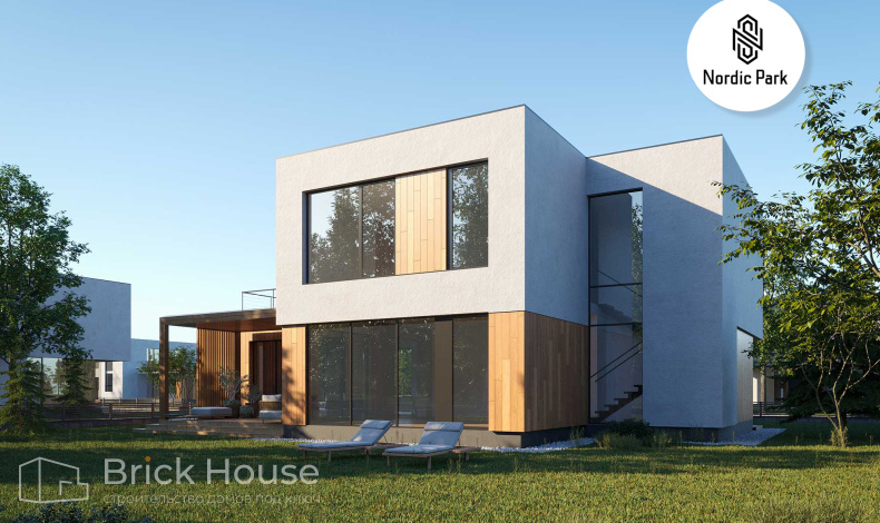 Дома хай-тек Nordic Park SKOG-260