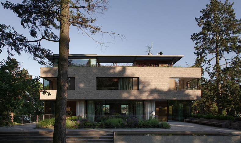 Каменные дома HT-1200-1