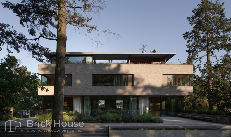 Каменные дома HT-1200-1