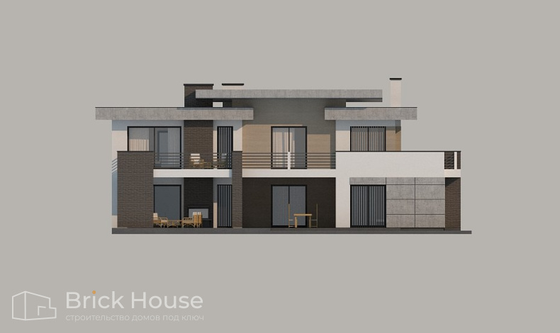 Дома с плоской крышей HT-260