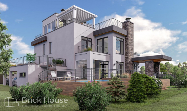 Дома хай-тек HT-447