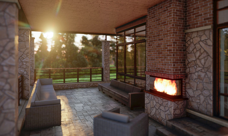 Каменные дома RH-329