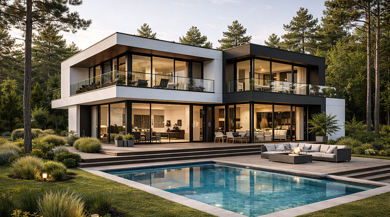 Оптимальный размер дома: как определиться с площадью