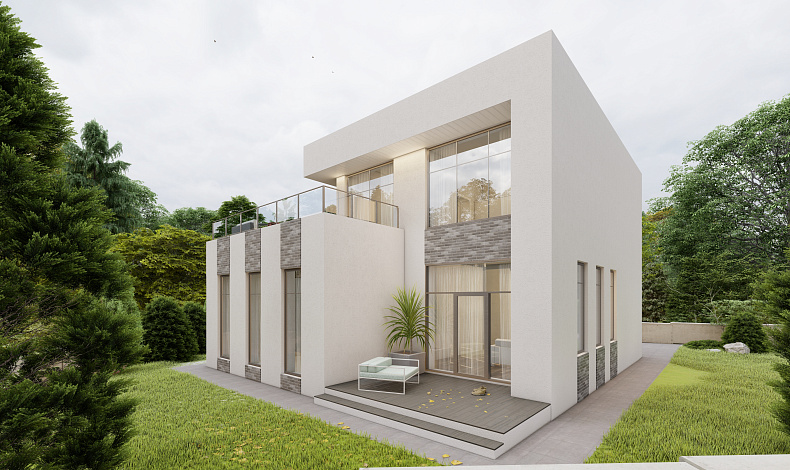 Каменные дома HT-128